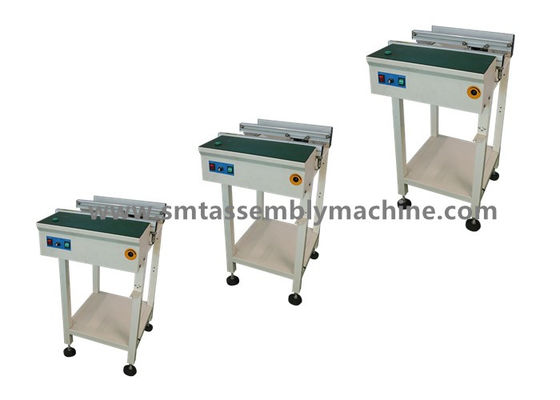 Manual / Automatic SMT PCB Conveyor With Plate Adapter Anti Static Work Surface