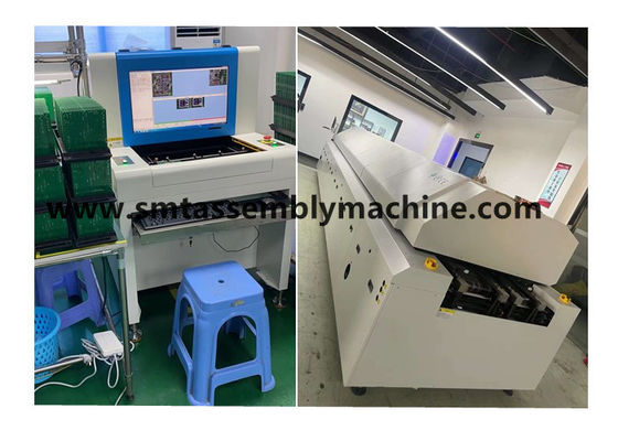 AOI SZ-X3 detects tin connection between PCBA component pins behind the furnace